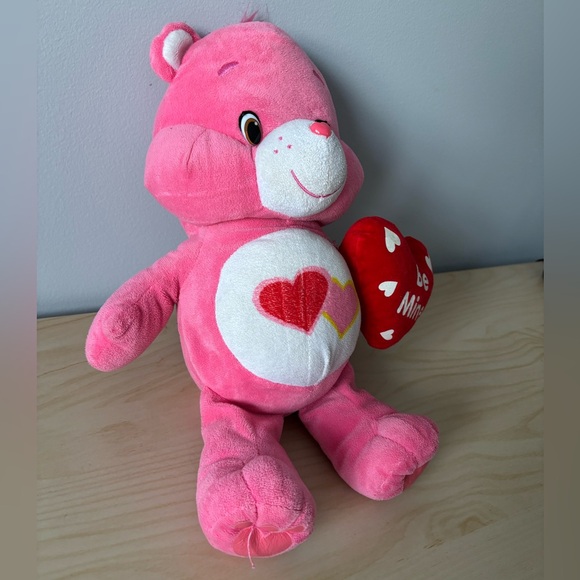 Care Bears “Love-a-Lot” Pink Bear with Heart ♥️ 🐻 - Picture 3 of 9